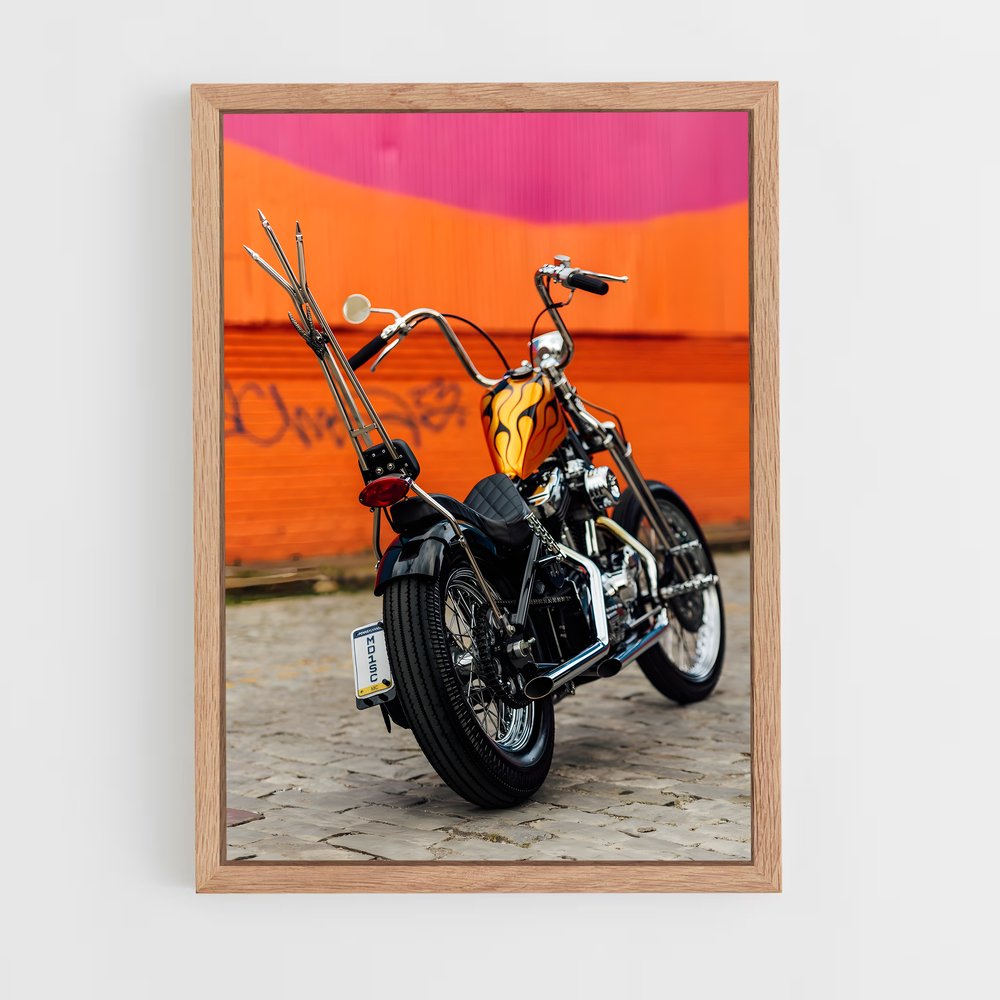 Poster Moto Nostalgie – affiche Husqvarna (vue 4)